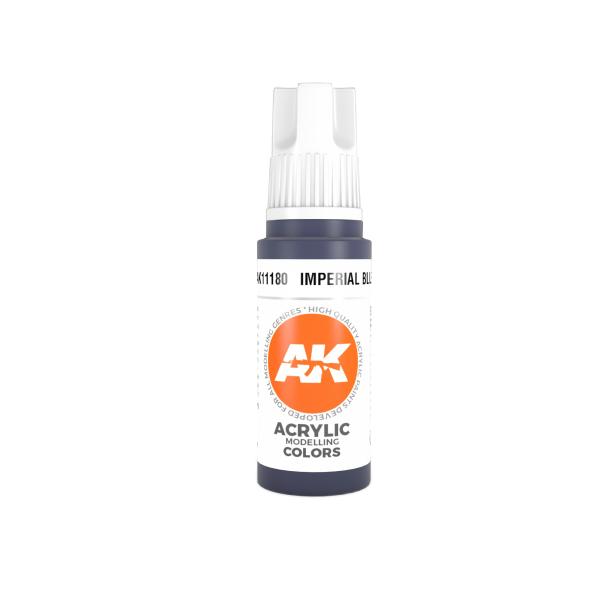 AKインタラクティブ アクリル塗料 AKアクリル3G インペリアルブルー AK11180