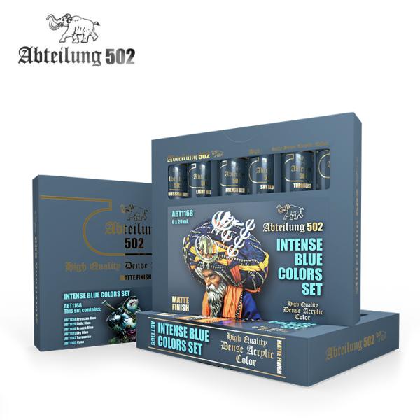 AKインタラクティブ アプタイルンク502 ABTデンスカラー 水彩絵具 インテンスブルーカラー6色...