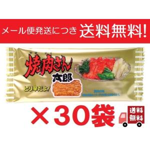 焼肉さん太郎 1枚×30袋 菓道 送料無料 500 ポイント消化 メール便 発送