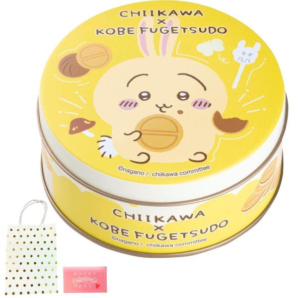 【ギフトセット】ちいかわ ミニ ゴーフル お菓子 缶入り 6枚入り バレンタインデー ギフトセット ...