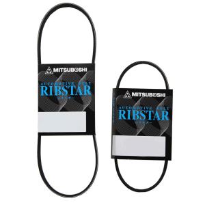 ファンベルトセット 日産 フェアレディZ 型式Z33 H14.09〜H19.01 三ツ星 2本セット