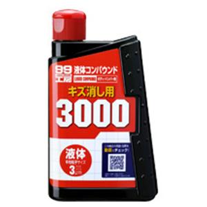 液体コンパウンド3000 soft99 300ml｜star-parts2