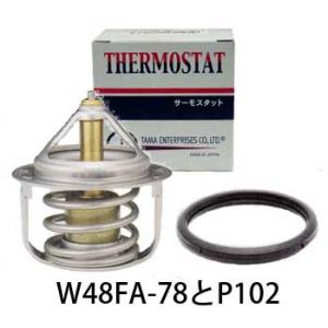 サーモスタット バモス HM1 E07Z 用 W48FA-78 P102 ホンダ