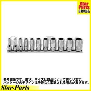 6角セミディープソケットレールセット 1/4inch（6.35mm）差込角 RS2300X/11 ハンドソケット セット KOKEN(山下工業)｜star-parts