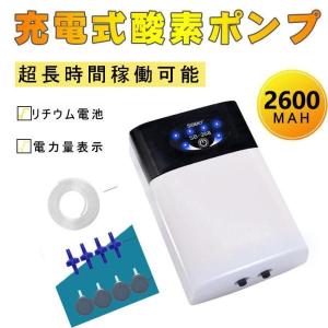 エアーポンプ 酸素 二吐出口 釣り usb充電式 水槽 エアレーション ブクブク バッカン バケツ 酸素ポンプ メダカ アジ 生き餌 生かし ハゼ 鮎 携帯 小型｜スターストア2