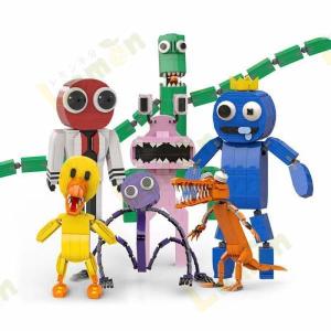 虹の仲間 ブロックおもちゃ レインボー フレンズ 子供 おもちゃ roblox rainbow レゴ互換品 子供とファン向け クリスマス 誕生日 プレゼント｜star-store2