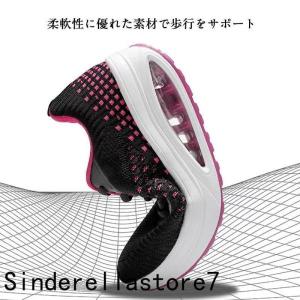 厚底スニーカー レディース ナースシューズ 疲...の詳細画像4