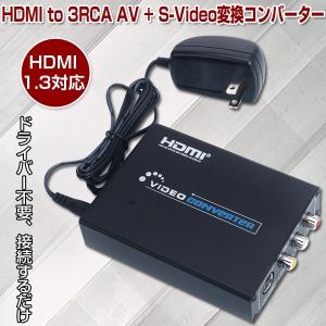 S-Video変換器 HDMI to コンポジットlu-Ray/PS4/XBox/PC/Fire TVなど対応ACアタプタ/RCA ケーブル/S-Video ケーブル付き/英語取扱説明書 1080P対応