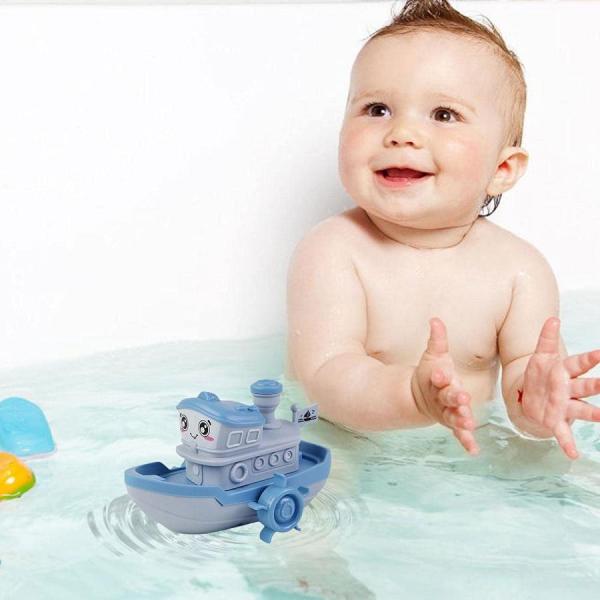 お風呂用ボートバスおもちゃ幼児用おもちゃ ２色各１個セット ボートのおもちゃ お風呂の水泳のおもちゃ...