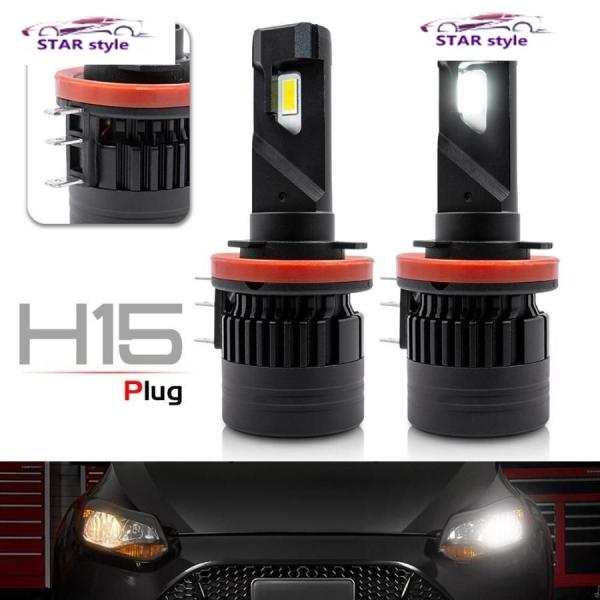 H15 白 CANBUS LED DRL デイライト VW ゴルフ MK6 MK7 TOUREG T...