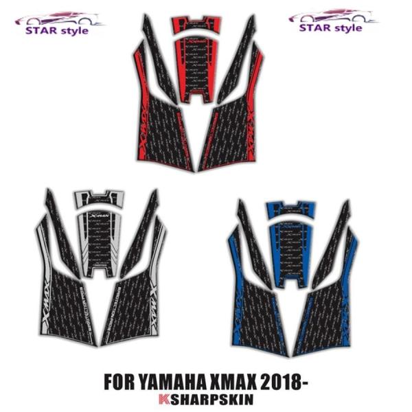 X MAX バイク ステッカー 3D フェアリング タンク パッド プロテクト デカール ヤマハ X...