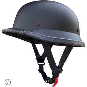 オシャレな半帽型ヘルメット ジャーマンヘルメット