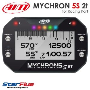 Aim マイクロン5S 2t GPSラップタイマー データロガー カート用 エーアイエム MYCHRON｜star5