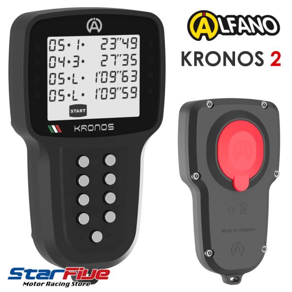 ALFANO ストップウォッチ KRONOS2 クロノス 4台同時計測 防水 Bluetooth接続...