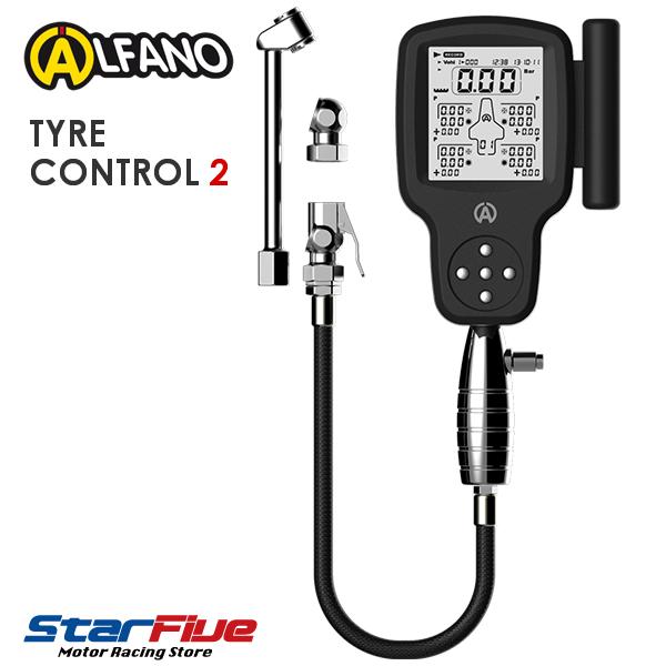 ALFANO エアゲージ タイヤコントロール2 タイヤ空気圧 計測 BAR PSI アルファノ A1...