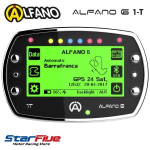 アルファノ6-1T レーシングカート用 GPSラップタイマー データロガー ALFANO