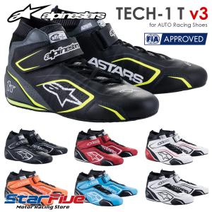 アルパインスターズ レーシングシューズ 4輪用 TECH-1 T V3 FIA8856-2018公認 alpinestars 2024年継続モデル｜star5