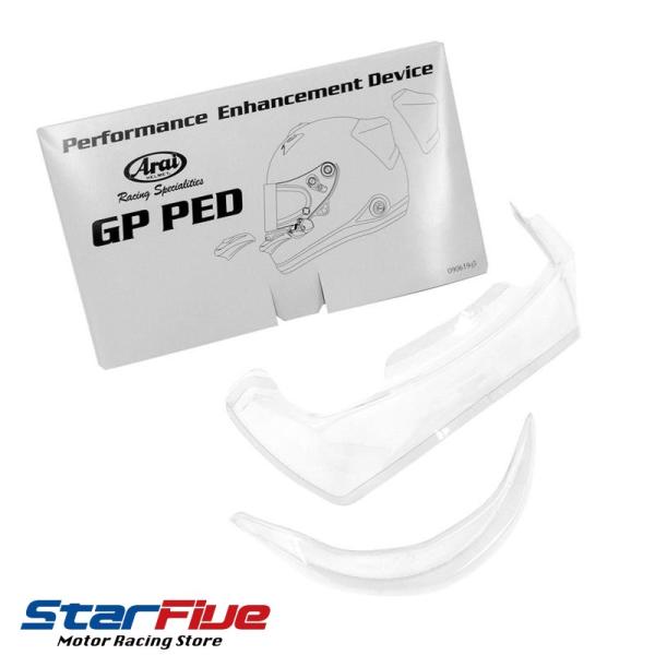 アライヘルメット GP-PED 純正クリアディフューザー・チンスポイラーセット GP6/SK6/CK...