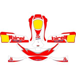 カウルステッカー birel-08 NA2用　レーシングカートパーツ