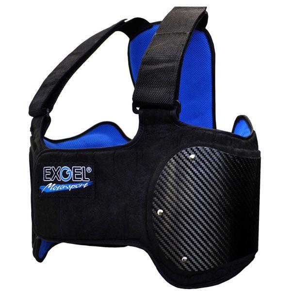 エクスジェル リブプロテクター ドライカーボンベスト17 EXGEL リブガード レーシングカート用