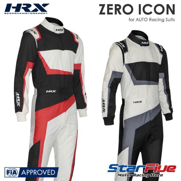 HRX レーシングスーツ 4輪用 ZERO ICON ゼロ アイコン FIA8856-2018公認 ...