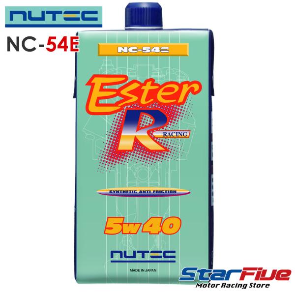 ニューテック エンジンオイル NC-54E 5W-40 1L NUTEC 化学合成 エステル系 4サ...