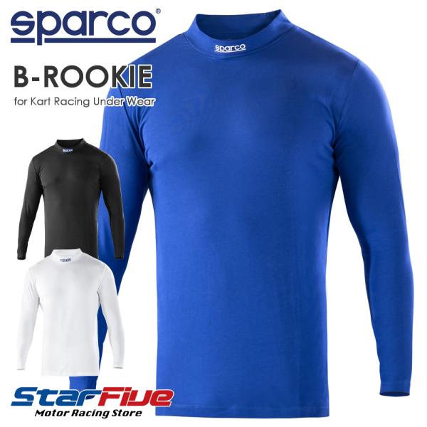 スパルコ アンダーウェア カート用 B-ROOKIE ビールーキー 長袖Tシャツ Sparco 20...