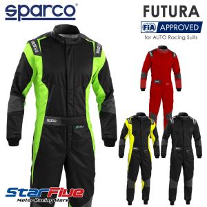 スパルコ レーシングスーツ 4輪用 FUTURA フツーラ FIA8856-2018公認 Sparco 2023年モデル｜star5