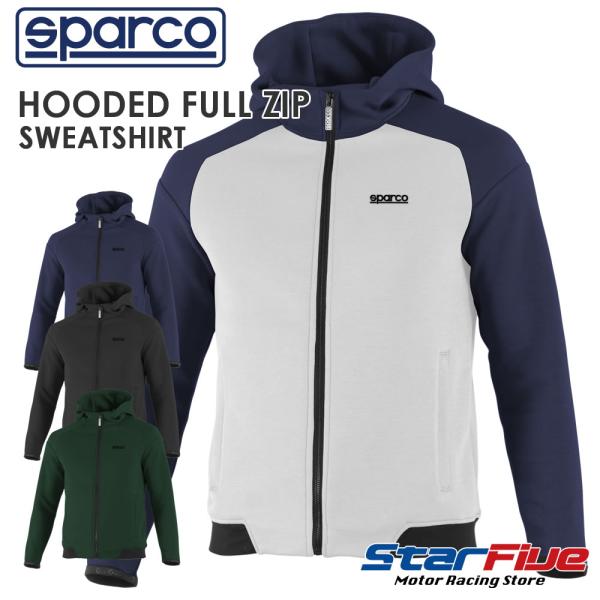 スパルコ フーデッド フルジップ スウェットシャツ HOODED FULL ZIP SWEATSHI...