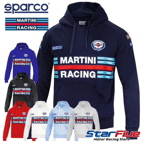 スパルコ マルティーニレーシング フーデッドパーカー レプリカ HOODIE REPLICA Spa...