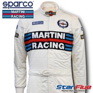 スパルコ レーシングスーツ 4輪用 マルティーニレーシング FIA8856-2018公認 Sparco MARTINI RACING 2023年モデル｜star5