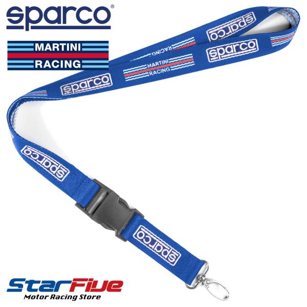 スパルコ マルティーニレーシング ネックストラップ LANYARD 099133MR Sparco ...