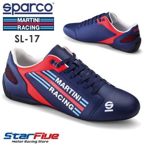 スパルコ×マルティーニレーシング ドライビングシューズ SL-17 Sparco MARTINI RACING｜star5