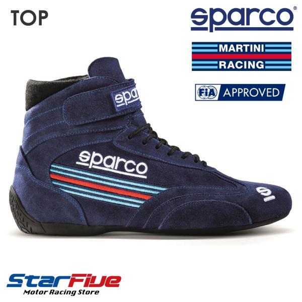 スパルコ マルティーニ レーシングシューズ 4輪用 TOP FIA8856-2018公認 Sparc...
