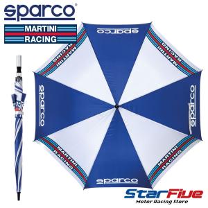 スパルコ×マルティーニレーシング アンブレラ 傘 スポーツパラソル Sparco MARTINI RACING