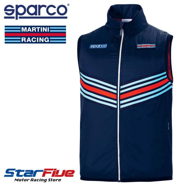 スパルコ×マルティーニレーシング ベスト レプリカ REPLICA VEST Sparco MART...