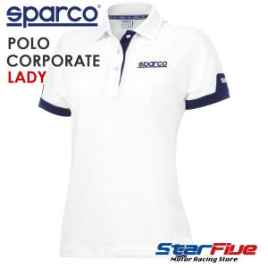 スパルコ ポロシャツ CORPORATE LADY レディース Sparco 2024年継続モデル｜star5