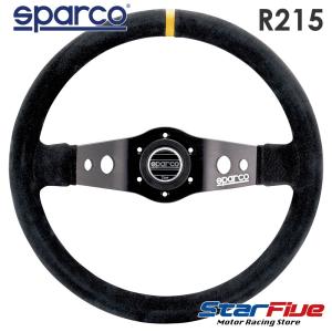 sparco スパルコ ステアリング R215 FLAT レザー LEATHER 350mm sparco スパルコ ステアリング R215 FLAT レザー LEATHER 350mm