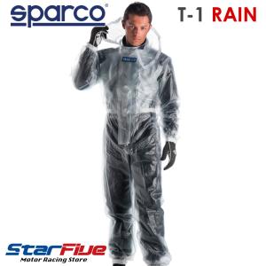 スパルコ レインスーツ T1 カート用 Sparco