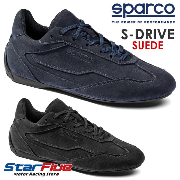 スパルコ ドライビングシューズ S-DRIVE SUEDE エスドライブ スエード Sparco ス...