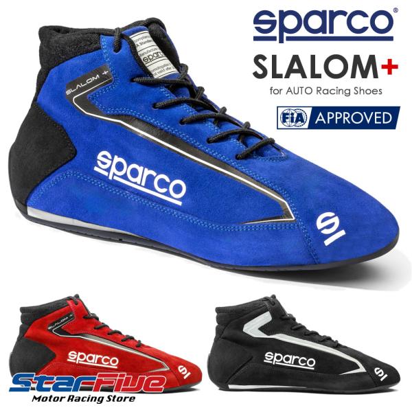 スパルコ レーシングシューズ 4輪用  SLALOM+ スラロームプラス FIA8856-2018公...