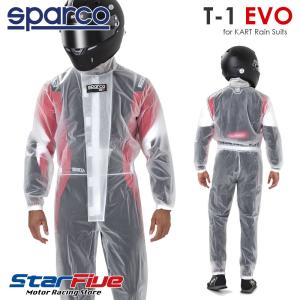 スパルコ レインスーツ T1 EVO カート用 Sparco