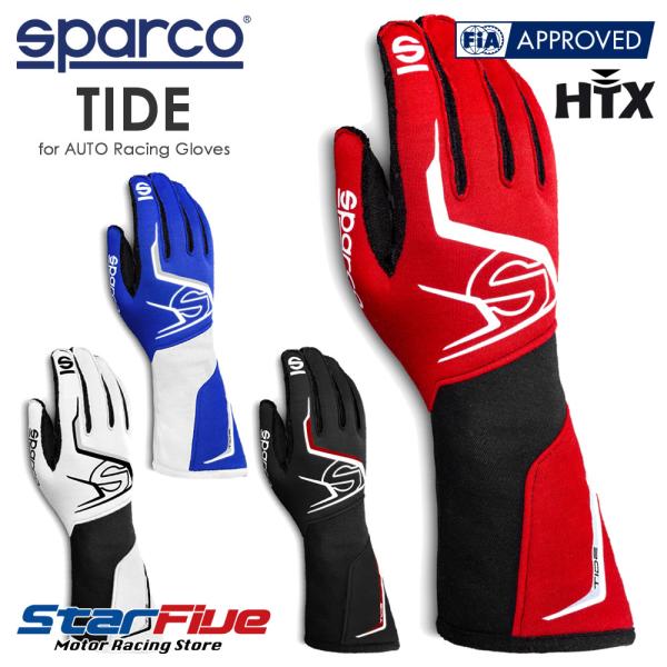 スパルコ レーシンググローブ 4輪用 外縫い TIDE タイド FIA8856-2018公認 Spa...