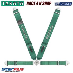 タカタ 4点式シートベルト DRIFT II SNAP ブラック ECE-R 16.04/FMVSS