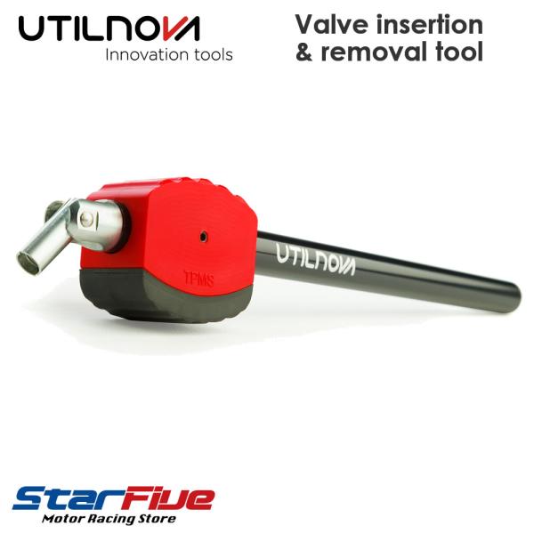 UTILNOVA バルブインサーターツール EV02 エアバルブ脱着 タイヤ専用工具 ウティルノバ
