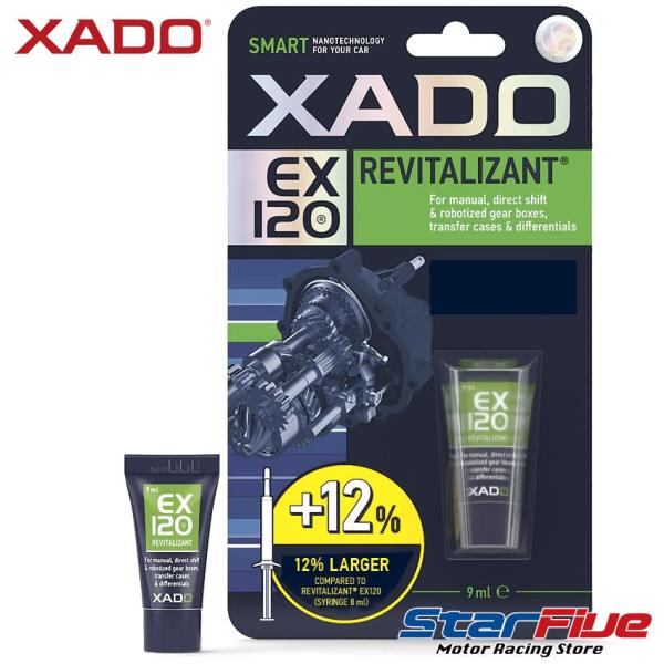XADO 添加剤 レビタリザント EX120 ギアオイル 9ml チューブ マニュアルトランスミッシ...