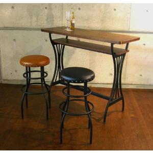 アンティーク カウンターテーブル コーナーカウンター レジ台