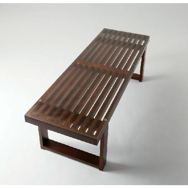 【送料無料】ウッドコーヒーテーブル　ガラステーブル