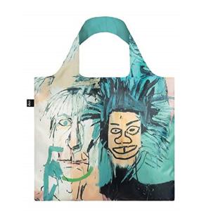 メール便送料無料　ローキー　エコバッグ　LOQI　ジャン　ミシェル・バスキア　Jean-Michel Basquiat　ブランドエコバッグ　ショッピングバッグ｜star