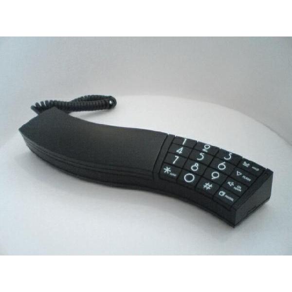 送料無料　ＭＯＭＡ　ウェーブフォン　アルテ　人気　電話機　ブラック　固定　WAVE　PHONE　デザ...